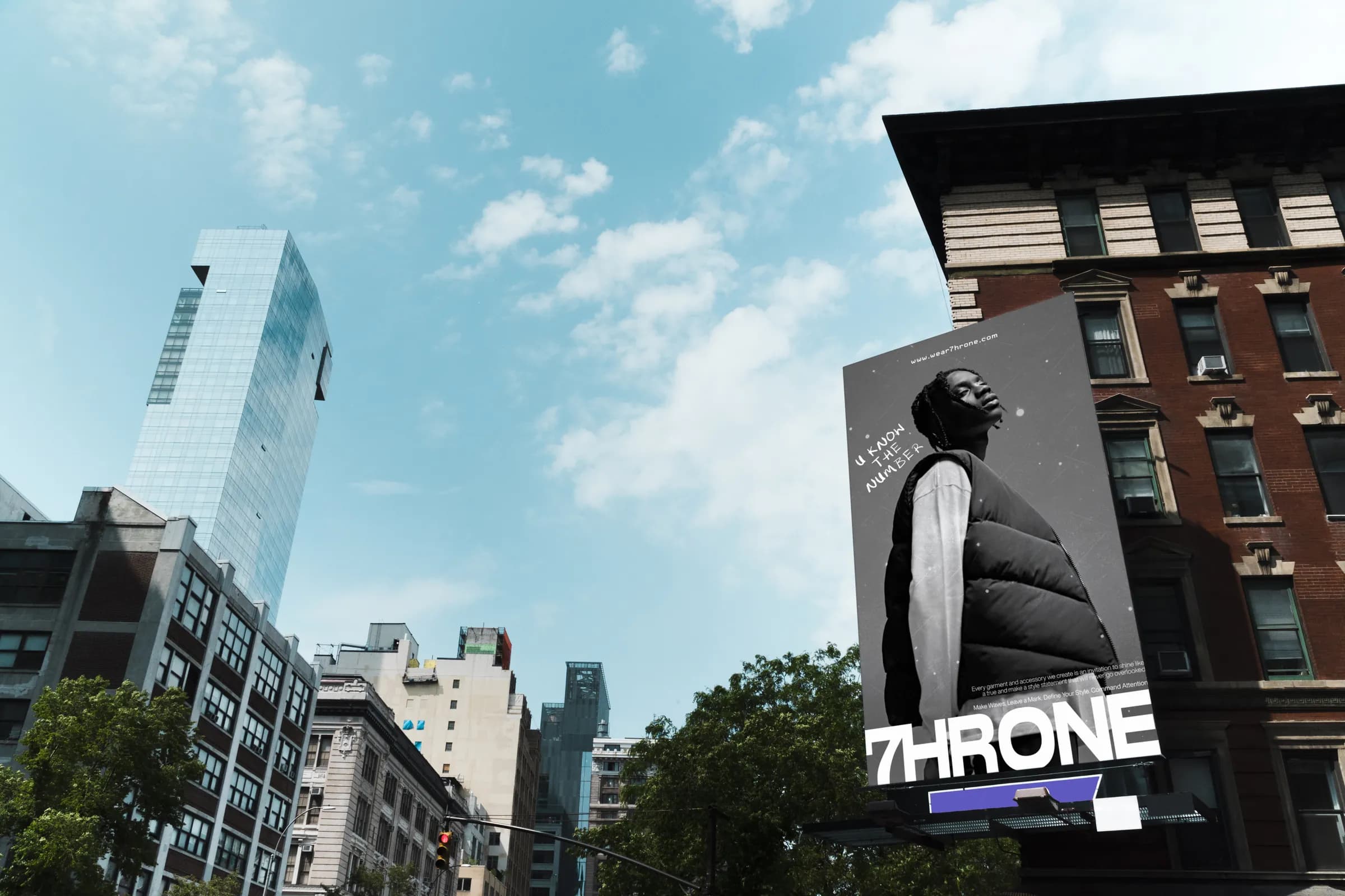 7HRONE billboard campaign — U know the number